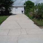 Concrete Driveway Cleaning Washing Clearwater Florida After