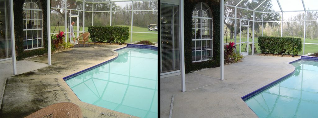 Pressure Washing Pool Decks Palm Harbor, FL